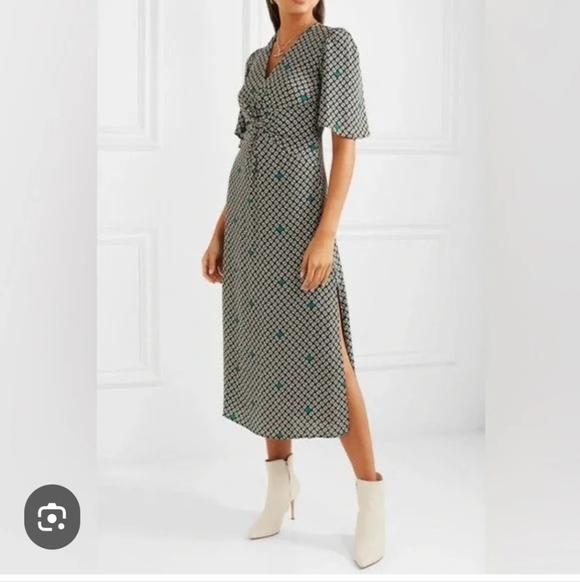 Maje Patterned Dress - Picture 1 of 13